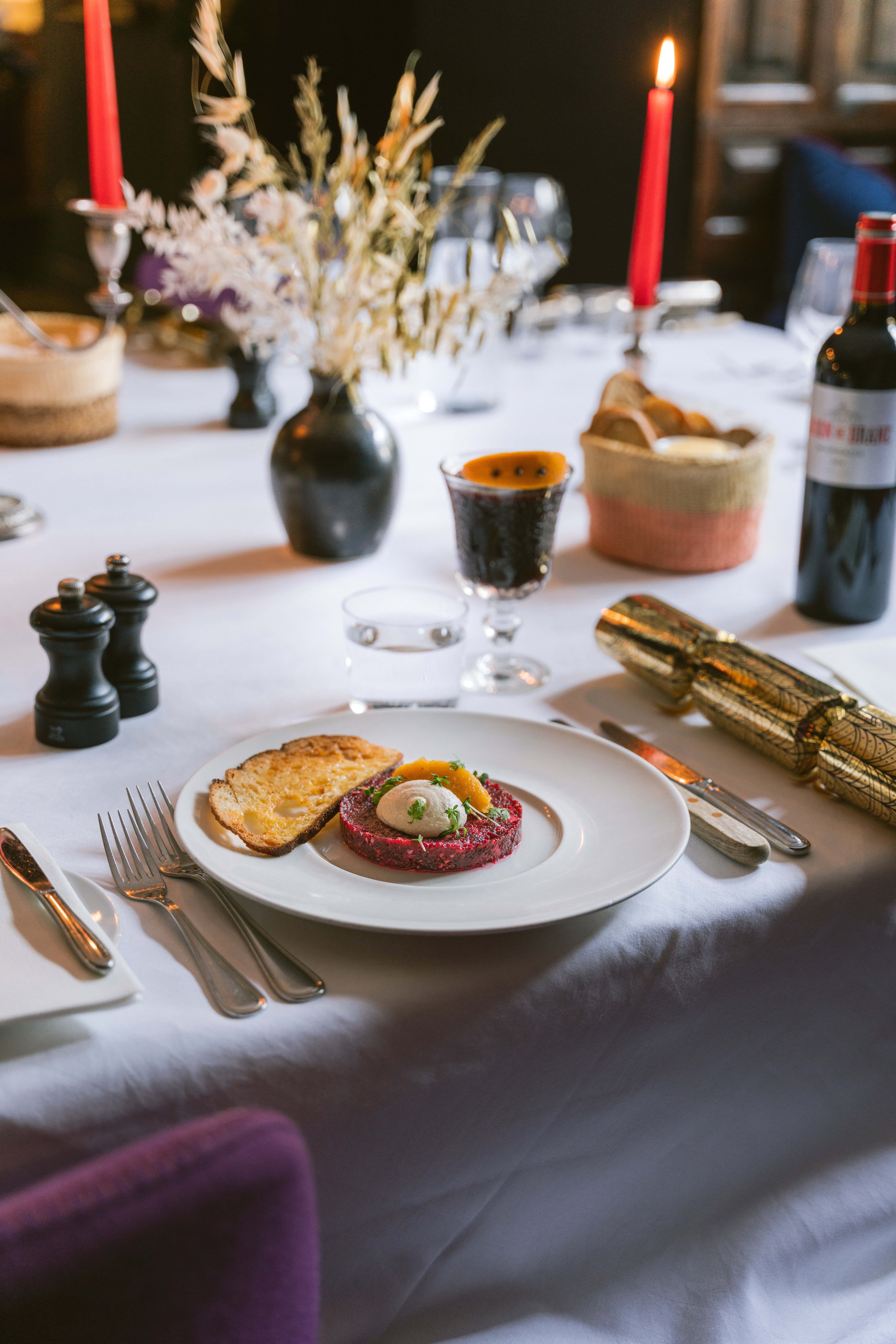 0019 - 2022 - Parsonage Grill - Oxford - High Res - Ruby Beetroot Pike Room Private Dining Festive Christmas Party